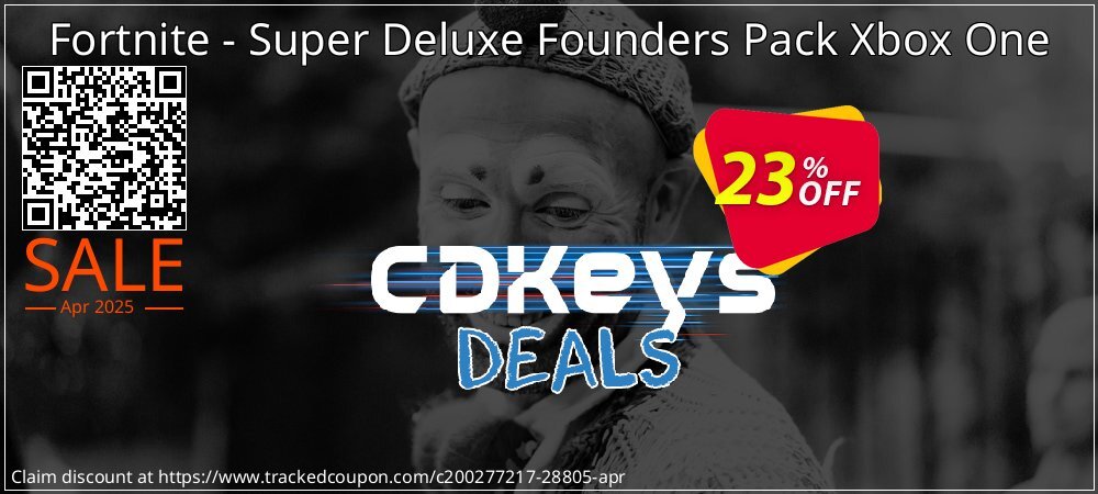Fortnite - Super Deluxe Founders Pack Xbox One coupon on Mother Day sales