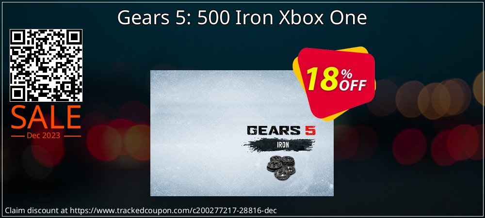 Gears 5: 500 Iron Xbox One coupon on World Party Day deals