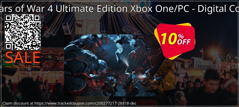 Gears of War 4 Ultimate Edition Xbox One/PC - Digital Code coupon on Easter Day discount