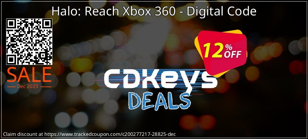 Halo: Reach Xbox 360 - Digital Code coupon on Mother Day offer