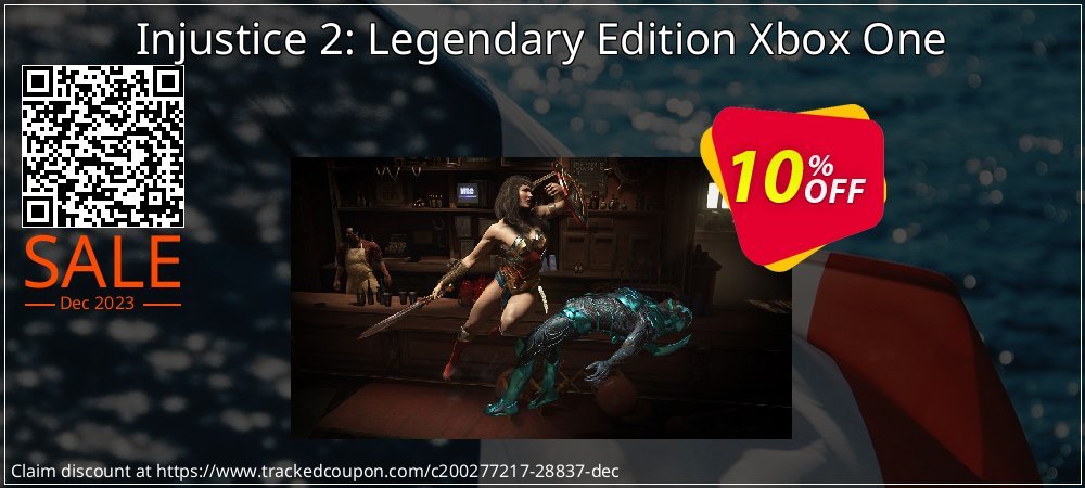 Injustice 2: Legendary Edition Xbox One coupon on April Fools' Day offering discount