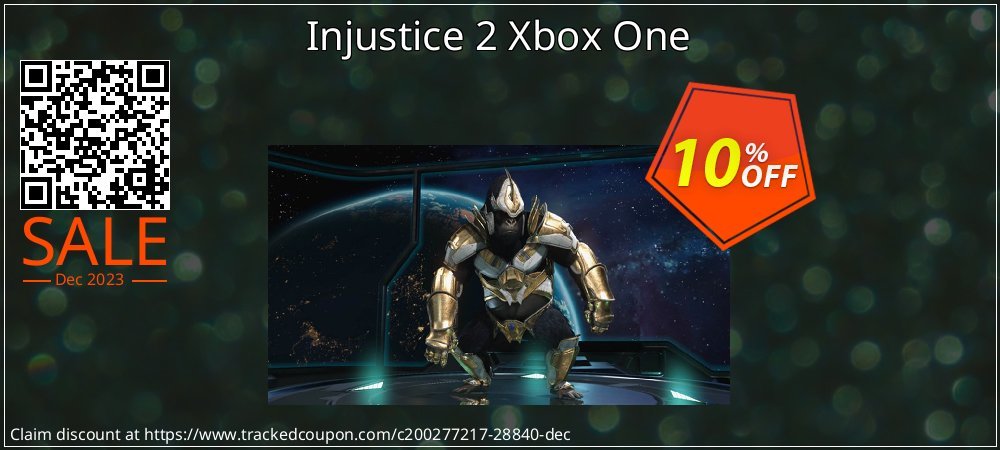 Injustice 2 Xbox One coupon on World Backup Day super sale