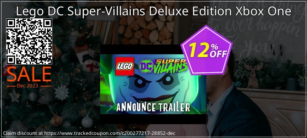 Lego DC Super-Villains Deluxe Edition Xbox One coupon on April Fools' Day deals