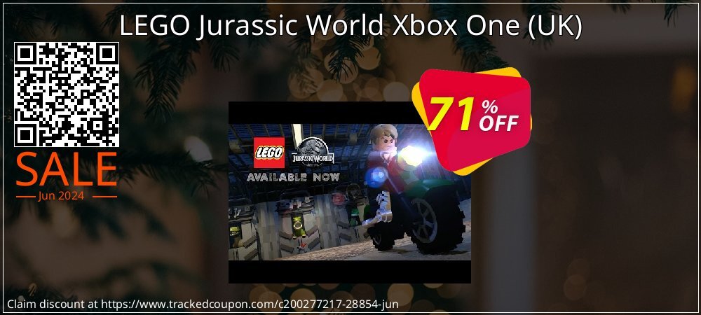 LEGO Jurassic World Xbox One - UK  coupon on National Smile Day offering discount