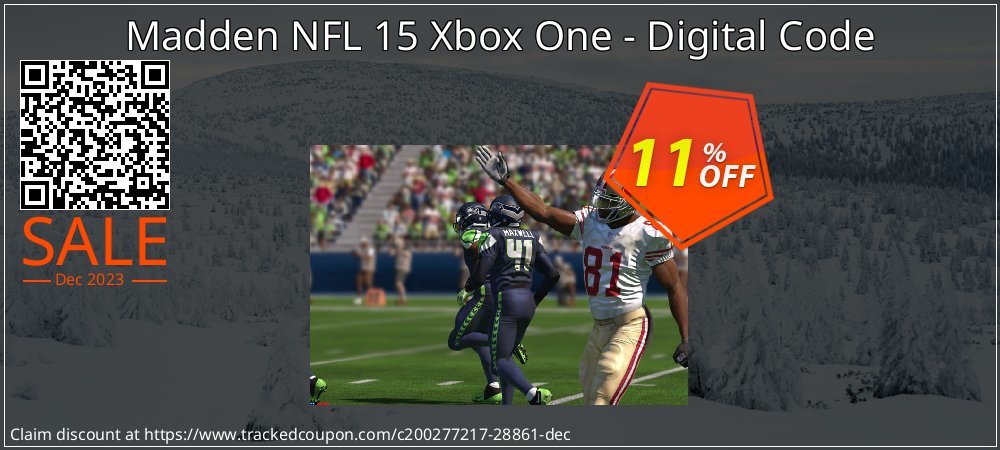 Madden NFL 15 Xbox One - Digital Code coupon on World Party Day deals
