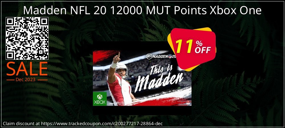 Madden NFL 20 12000 MUT Points Xbox One coupon on Tell a Lie Day offering discount