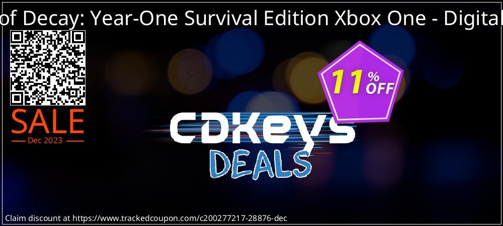 State of Decay: Year-One Survival Edition Xbox One - Digital Code coupon on World Party Day discounts