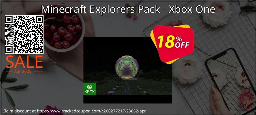 Minecraft Explorers Pack - Xbox One coupon on April Fools' Day offering discount