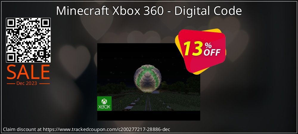 Minecraft Xbox 360 - Digital Code coupon on World Party Day promotions