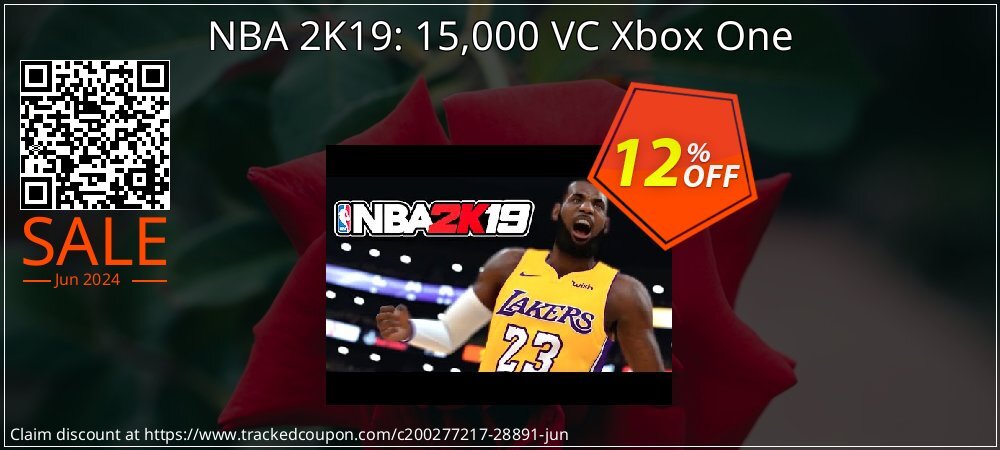 NBA 2K19: 15,000 VC Xbox One coupon on World Whisky Day offering sales