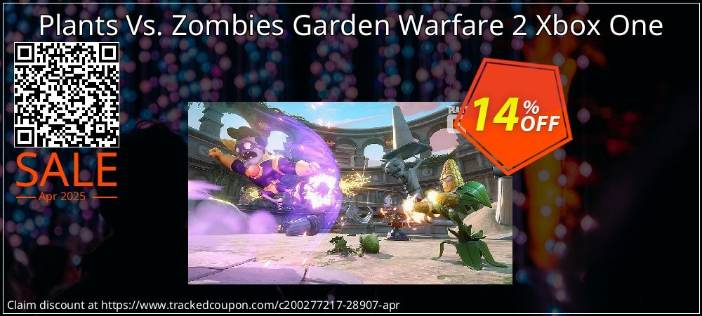 Plants Vs. Zombies Garden Warfare 2 Xbox One coupon on April Fools' Day offer