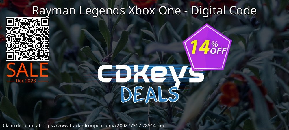 Rayman Legends Xbox One - Digital Code coupon on World Password Day deals
