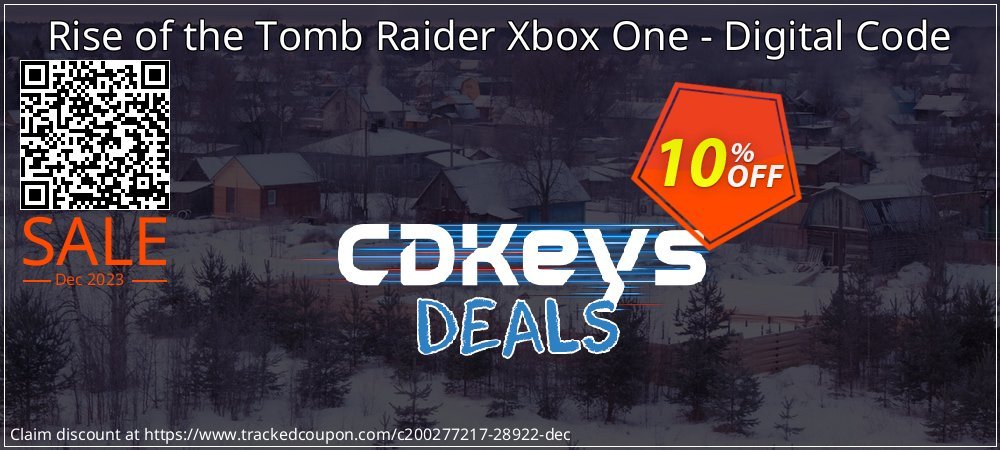 Rise of the Tomb Raider Xbox One - Digital Code coupon on April Fools' Day promotions