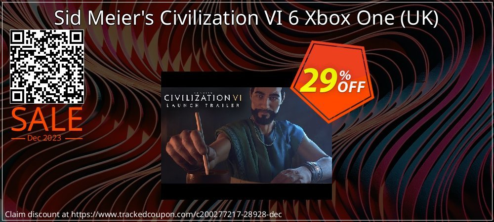 Sid Meier's Civilization VI 6 Xbox One - UK  coupon on Easter Day offering sales