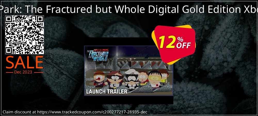 South Park: The Fractured but Whole Digital Gold Edition Xbox One coupon on National Walking Day discount