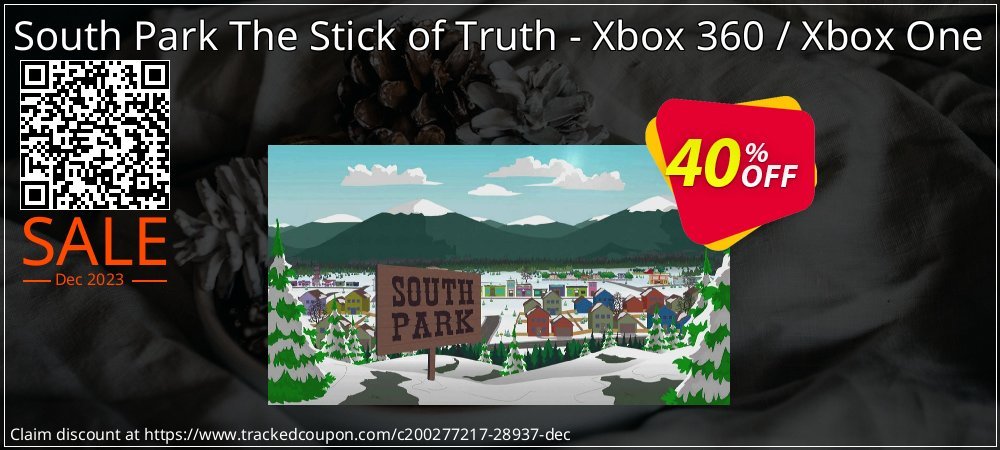 South Park The Stick of Truth - Xbox 360 / Xbox One coupon on April Fools' Day offering sales