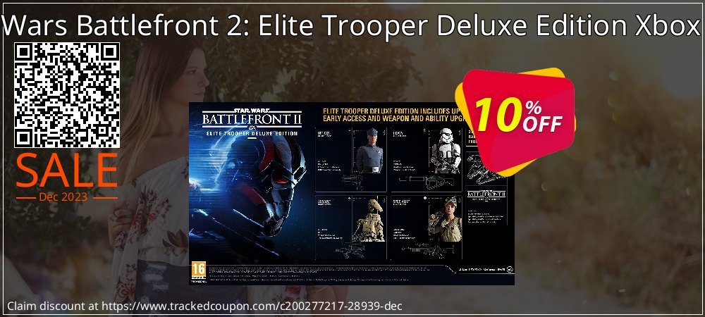 Star Wars Battlefront 2: Elite Trooper Deluxe Edition Xbox One coupon on Tell a Lie Day discounts