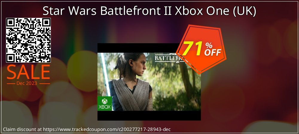 Star Wars Battlefront II Xbox One - UK  coupon on Virtual Vacation Day deals