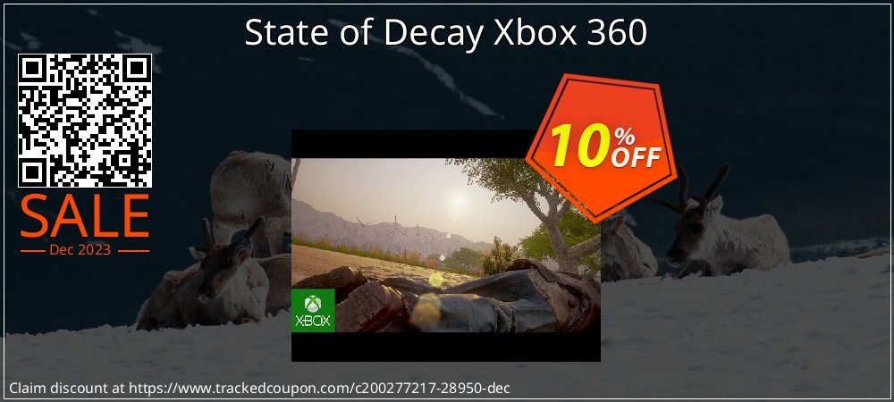 State of Decay Xbox 360 coupon on National Walking Day sales