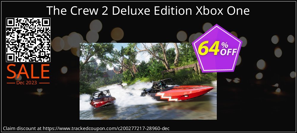 The Crew 2 Deluxe Edition Xbox One coupon on World Backup Day sales
