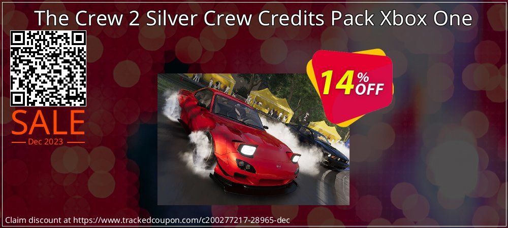 The Crew 2 Silver Crew Credits Pack Xbox One coupon on National Walking Day super sale