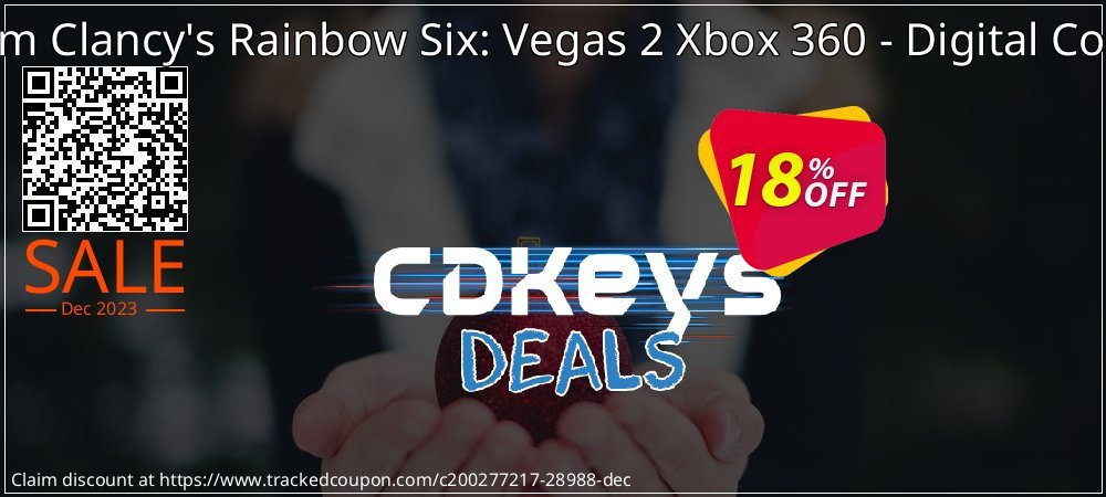 Tom Clancy's Rainbow Six: Vegas 2 Xbox 360 - Digital Code coupon on Easter Day offer