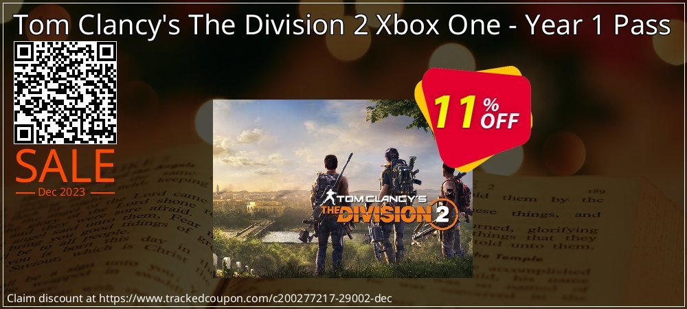 Tom Clancy's The Division 2 Xbox One - Year 1 Pass coupon on April Fools' Day discounts