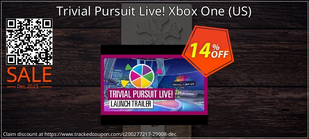 Trivial Pursuit Live! Xbox One - US  coupon on Easter Day offering discount