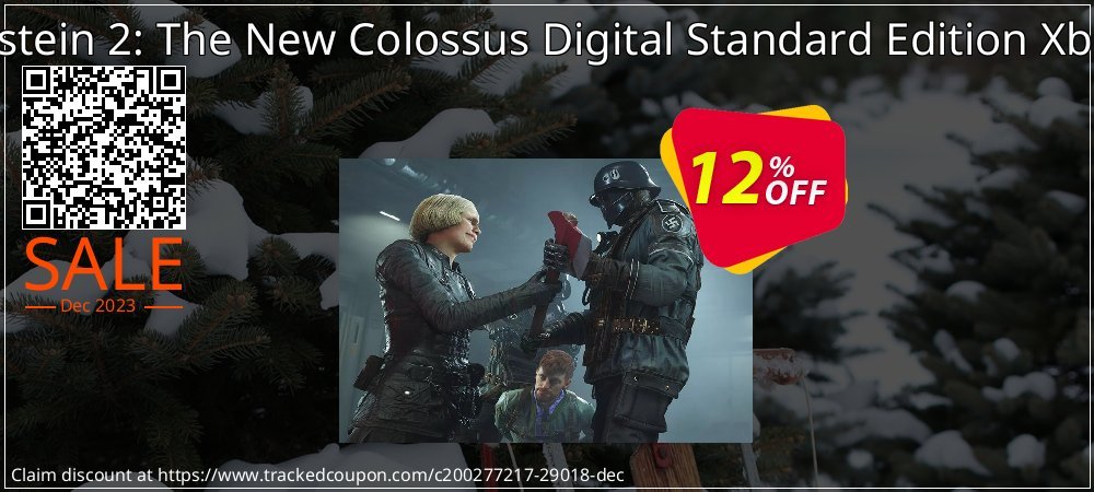 Wolfenstein 2: The New Colossus Digital Standard Edition Xbox One coupon on Easter Day offering sales