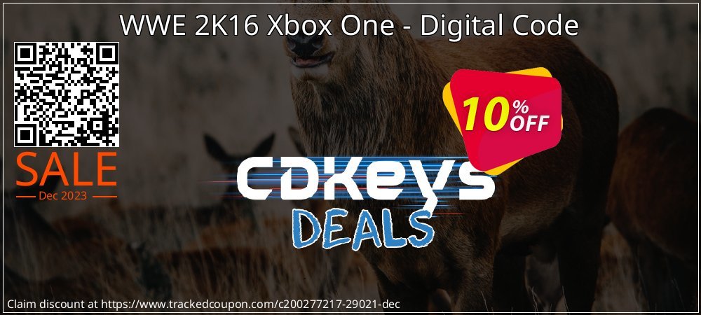 WWE 2K16 Xbox One - Digital Code coupon on World Party Day promotions
