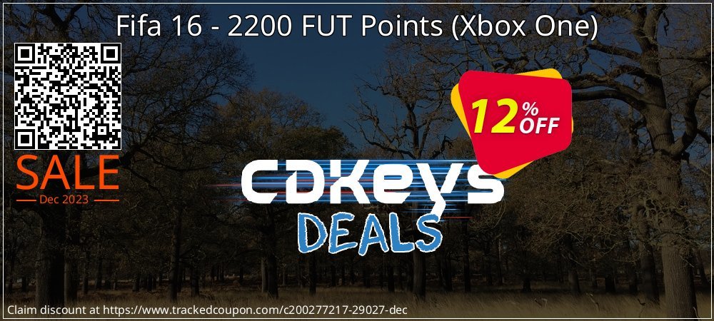 Fifa 16 - 2200 FUT Points - Xbox One  coupon on April Fools' Day offering sales