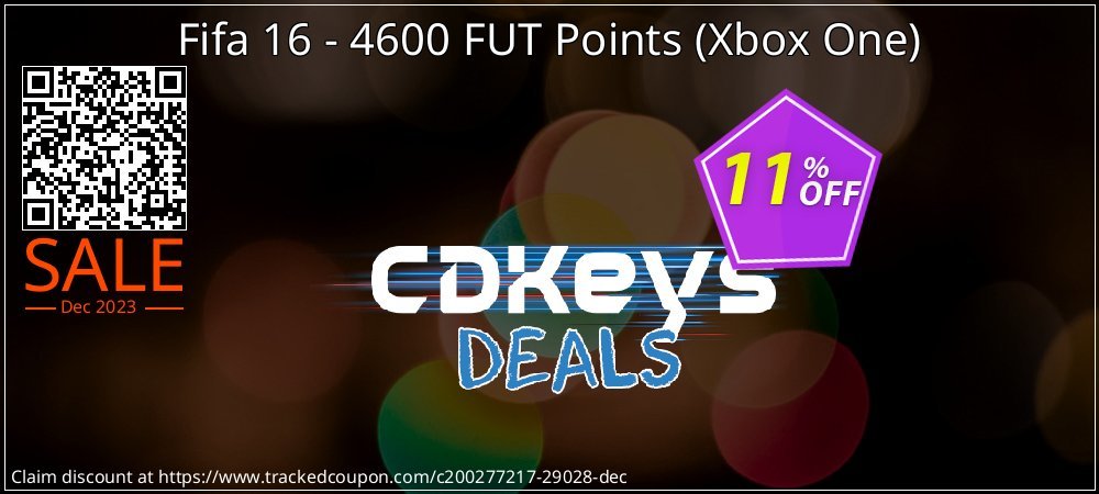 Fifa 16 - 4600 FUT Points - Xbox One  coupon on Easter Day super sale