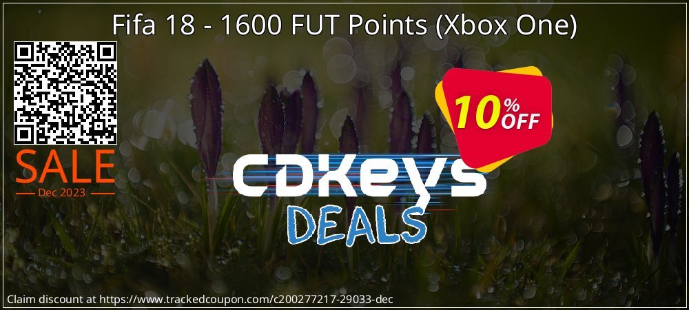 Fifa 18 - 1600 FUT Points - Xbox One  coupon on Virtual Vacation Day deals