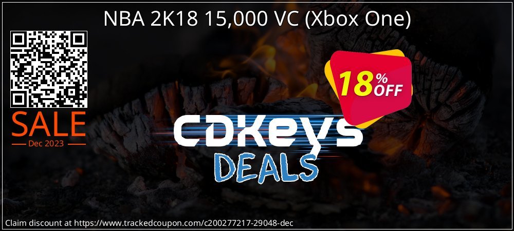 NBA 2K18 15,000 VC - Xbox One  coupon on Easter Day promotions
