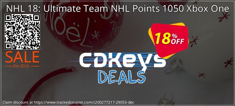 NHL 18: Ultimate Team NHL Points 1050 Xbox One coupon on Easter Day offering discount