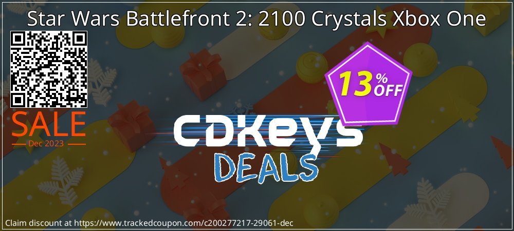 Star Wars Battlefront 2: 2100 Crystals Xbox One coupon on World Party Day discount