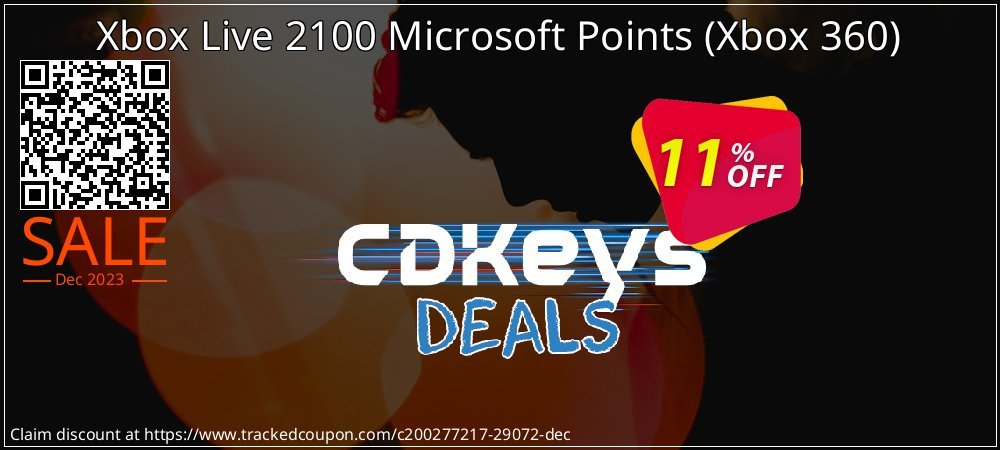 Xbox Live 2100 Microsoft Points - Xbox 360  coupon on April Fools' Day offering sales