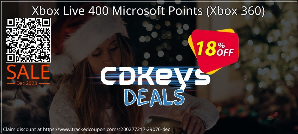 Xbox Live 400 Microsoft Points - Xbox 360  coupon on World Party Day sales