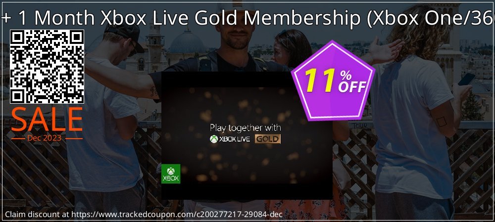 6 + 1 Month Xbox Live Gold Membership - Xbox One/360  coupon on World Password Day sales