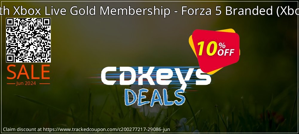 12 + 1 Month Xbox Live Gold Membership - Forza 5 Branded - Xbox One/360  coupon on World Whisky Day offer