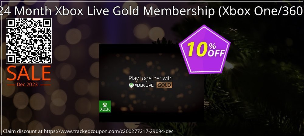 24 Month Xbox Live Gold Membership - Xbox One/360  coupon on Tell a Lie Day sales