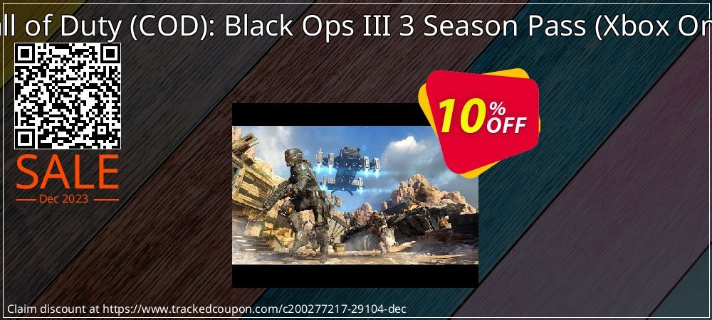 Call of Duty - COD : Black Ops III 3 Season Pass - Xbox One  coupon on Tell a Lie Day deals