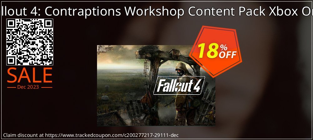 Fallout 4: Contraptions Workshop Content Pack Xbox One coupon on World Party Day promotions