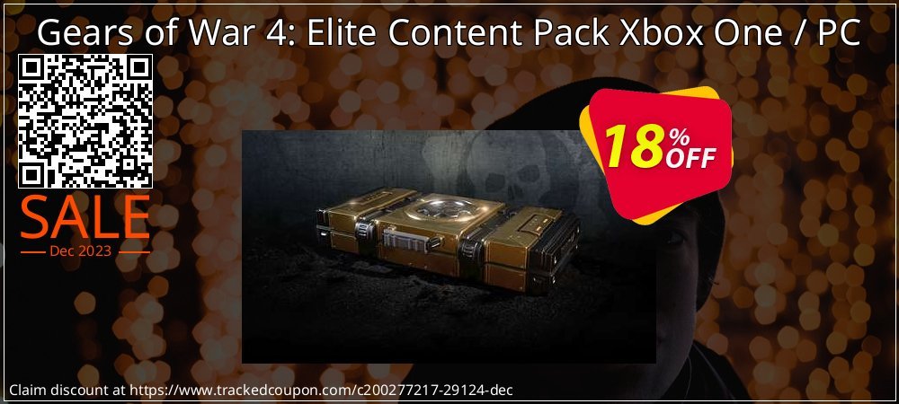 Gears of War 4: Elite Content Pack Xbox One / PC coupon on Tell a Lie Day discount