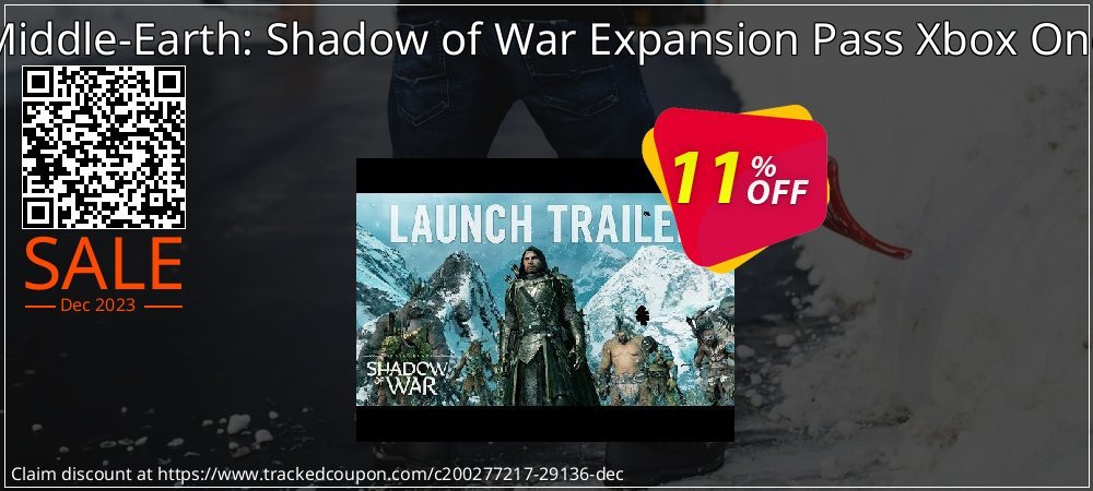 Middle-Earth: Shadow of War Expansion Pass Xbox One coupon on World Party Day super sale