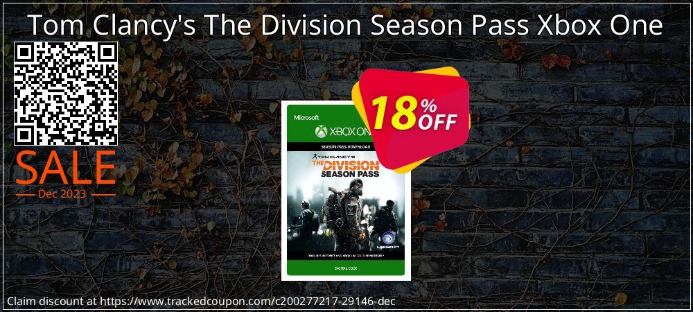 Tom Clancy's The Division Season Pass Xbox One coupon on World Party Day discounts
