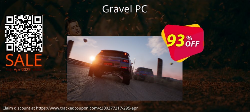 Gravel PC coupon on World Backup Day sales