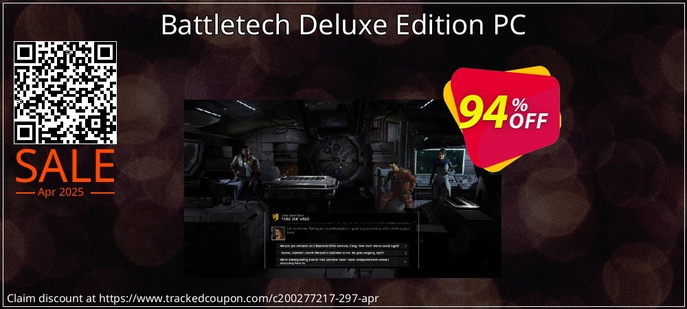 Battletech Deluxe Edition PC coupon on World Wildlife Day offer