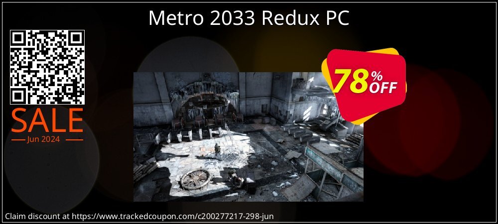 Metro 2033 Redux PC coupon on National Pizza Party Day offering sales