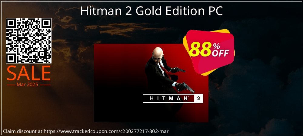 Hitman 2 Gold Edition PC coupon on Working Day sales